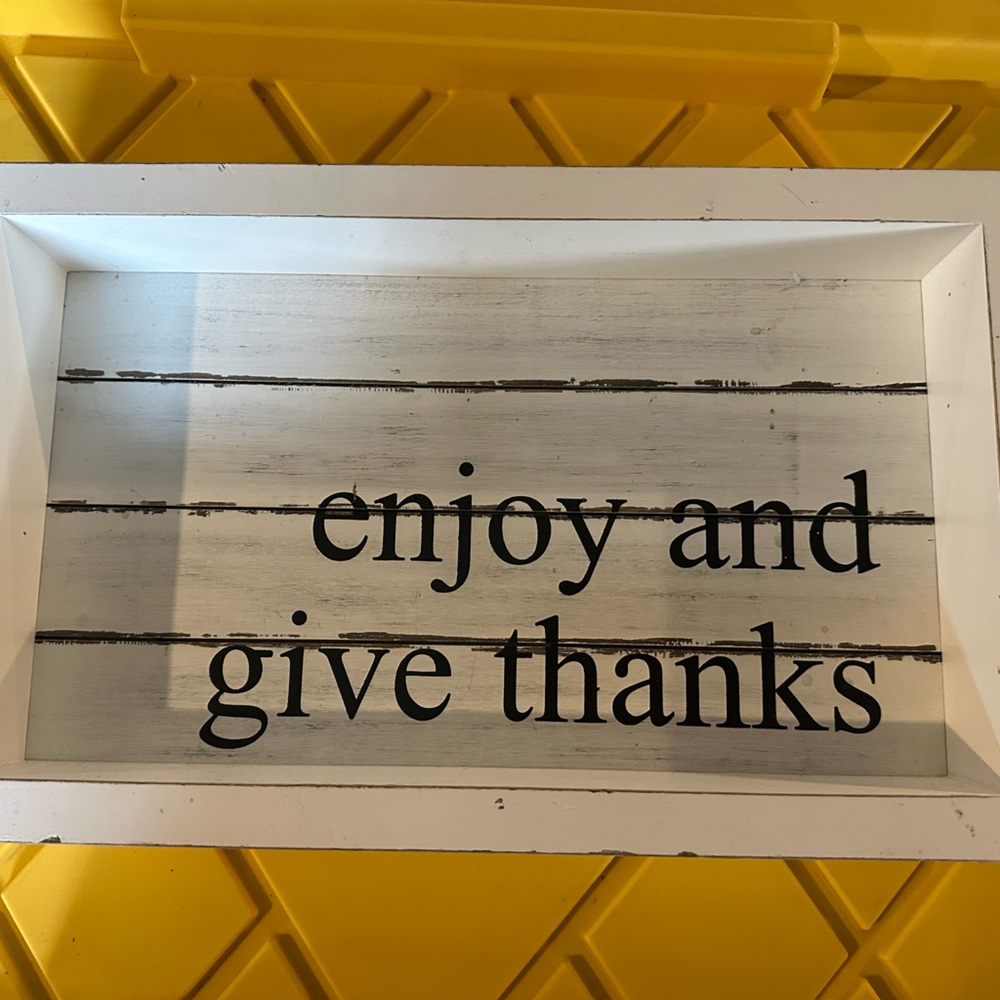 Wood Tray
